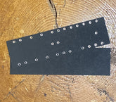 Fender Style Musicmaster Bass Eyelet Fiberboard Tube Amp Parts USA Caps On Board