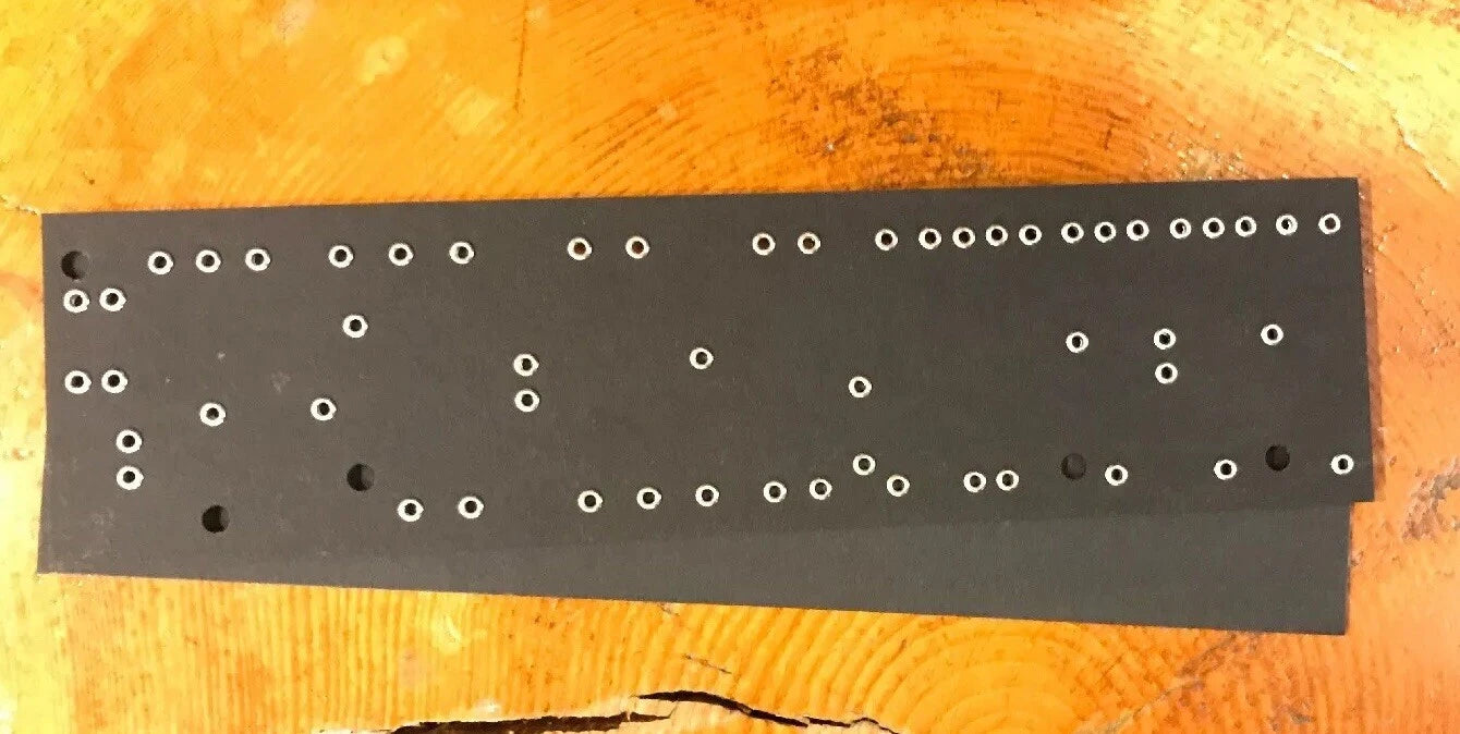 5F6A Tweed Bassman-HP Twin Eyelet Fiberboard Tube Amp Part Vintage Fender Style