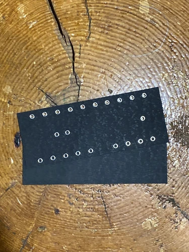 Fender Style Musicmaster Bass Eyelet Fiberboard Tube Amp Parts USA Vintage Board