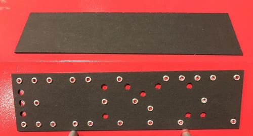 Fender Style AA764 Blackface Champ Eyelet Fiberboard Tube Amp Parts DIY USA