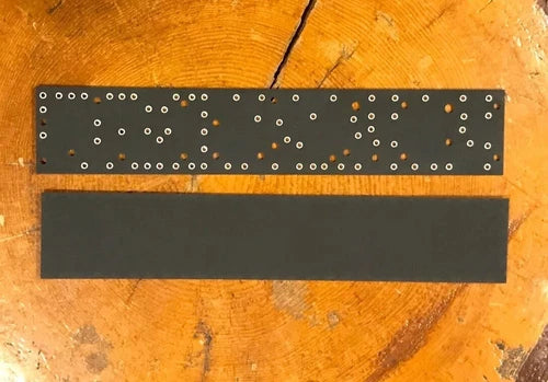 Fender Style 6g16 Brown Vibroverb Eyelet Fiberboard Vintage Tube Amp Parts USA