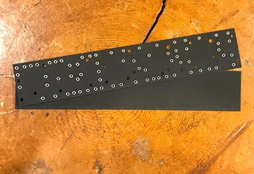 Fender Style 6g16 Brown Vibroverb Eyelet Fiberboard Vintage Tube Amp Parts USA