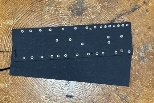 2.5”w 5E3 Tweed Deluxe Eyelet Fiberboard Tube Amp Parts Vintage Fender Style USA