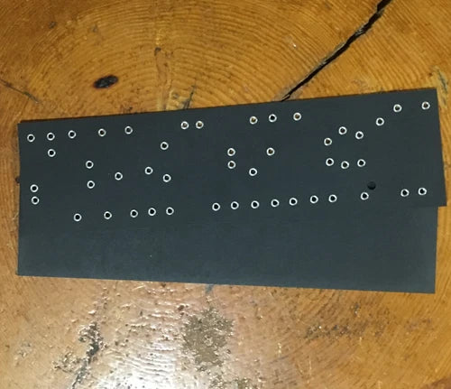 RR763R Reverb Rob Robinette Eyelet Fiberboard Tube Amp Part Vintage Fender Style