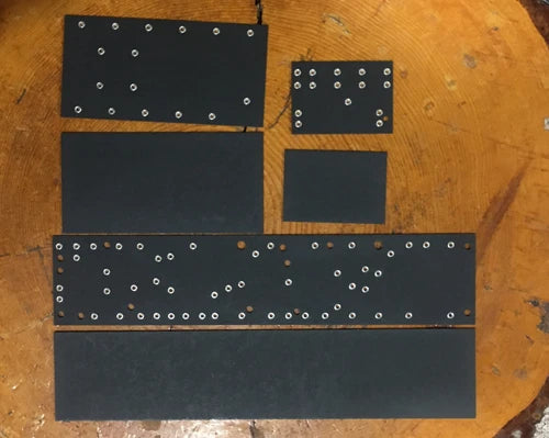 Fender Style AB165 Bassman Eyelet Fiberboard Set Tube Vintage Amp Parts USA DIY