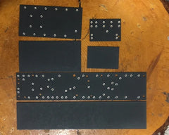 Fender Style AB165 Bassman Eyelet Fiberboard Set Tube Vintage Amp Parts USA DIY