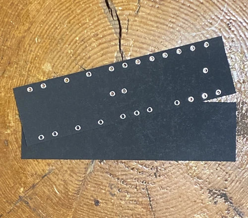 Fender Style Musicmaster Bass Eyelet Fiberboard Tube Amp Parts USA Caps On Board