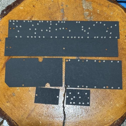 Fender Style UL135 Twin Reverb Eyelet Fiberboard Set Tube Amp Parts USA DIY
