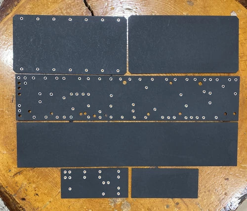 Fender Vintage Style 5g13 Vibrasonic Eyelet Fiberboard Set Tube Amp Board Parts