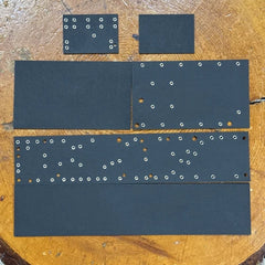 Fender Style AB165 Bassman Eyelet Fiberboard Set Vintage Size Tube Amp Parts USA