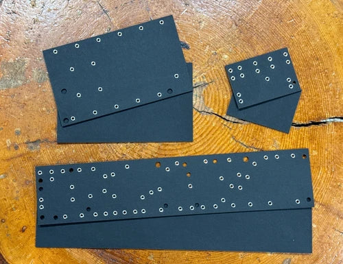 Fender Style AB165 Bassman Eyelet Fiberboard Set Vintage Size Tube Amp Parts USA